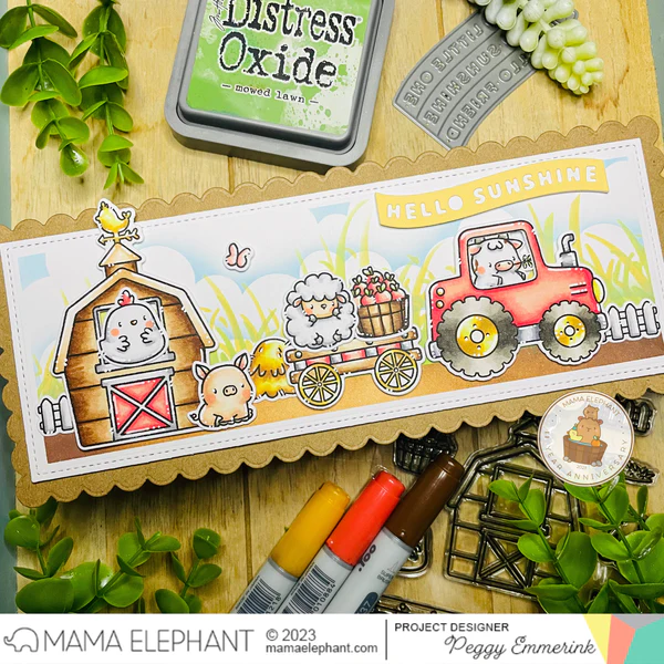Bild 4 von Mama Elephant - Clear Stamps LITTLE AGENDA FARM