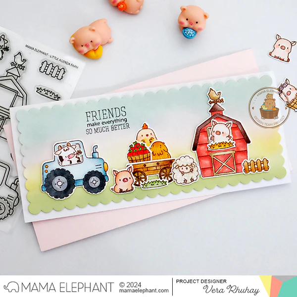 Bild 7 von Mama Elephant - Clear Stamps LITTLE AGENDA FARM