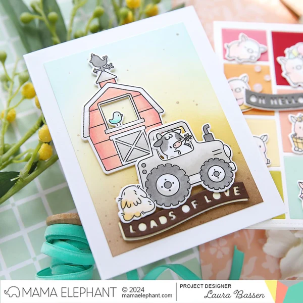 Bild 2 von Mama Elephant - Clear Stamps LITTLE AGENDA FARM