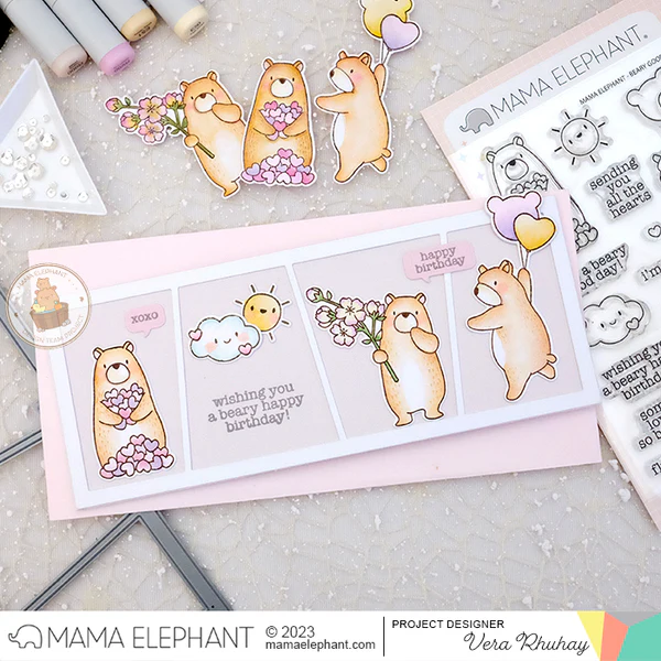 Bild 4 von Mama Elephant - Clear Stamps BEARY GOOD DAY