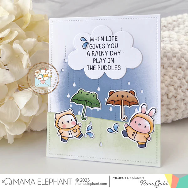 Bild 4 von Mama Elephant - Clear Stamps RAINY DAYS