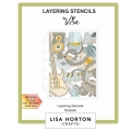 LISA HORTON - Layering Stencils - Musical