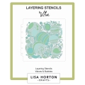 LISA HORTON - Layering Stencils - Waves & Bubbles