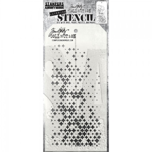 Tim-Holtz-Collection-Schablone-Layering-Stencil---Sparkle-Fade