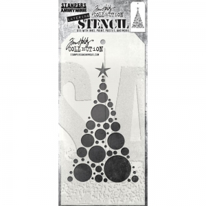 Tim-Holtz-Collection-Schablone-Layering-Stencil---Modern-Tree