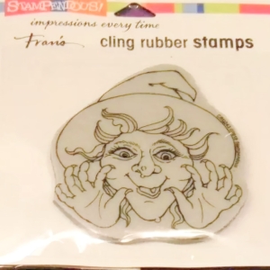 Stampendous-Cling-Stamps--Surprise-Witch---Stempelgummi