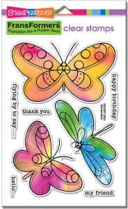 Stampendous-Perfectly-Clear-Stamps-Set----FransFormer-Wings