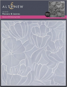 Altenew-Flowers--Leaves-3D-Embossing-Folder---Prgeschablone