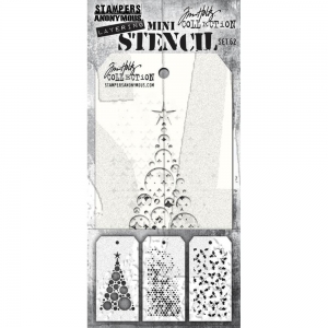 Tim-Holtz-Collection-Schablone-Mini-Layering-Stencil-Set-62