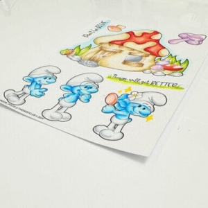 The-Sassy-Club-Clear-Stamps---Mushroom-House