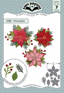 Karen-Burniston-Dies--Stanzen---Poinsettia