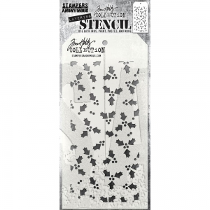 Tim-Holtz-Collection-Schablone-Layering-Stencil---Tiny-Holly