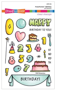 Stampendous-Perfectly-Clear-Stamps-Set----FransFormer-birthday