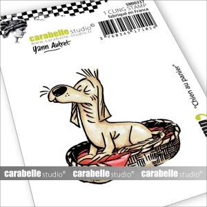 carabelle-studio-Stempelgummi---Chien-au-panier