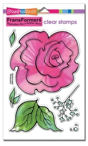 Stampendous-Perfectly-Clear-Stamps-Set----FransFormer-Rose