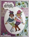 Bild 3 von Art Impressions Clear Stamps Girlfriends Friends Crazy Friends Set