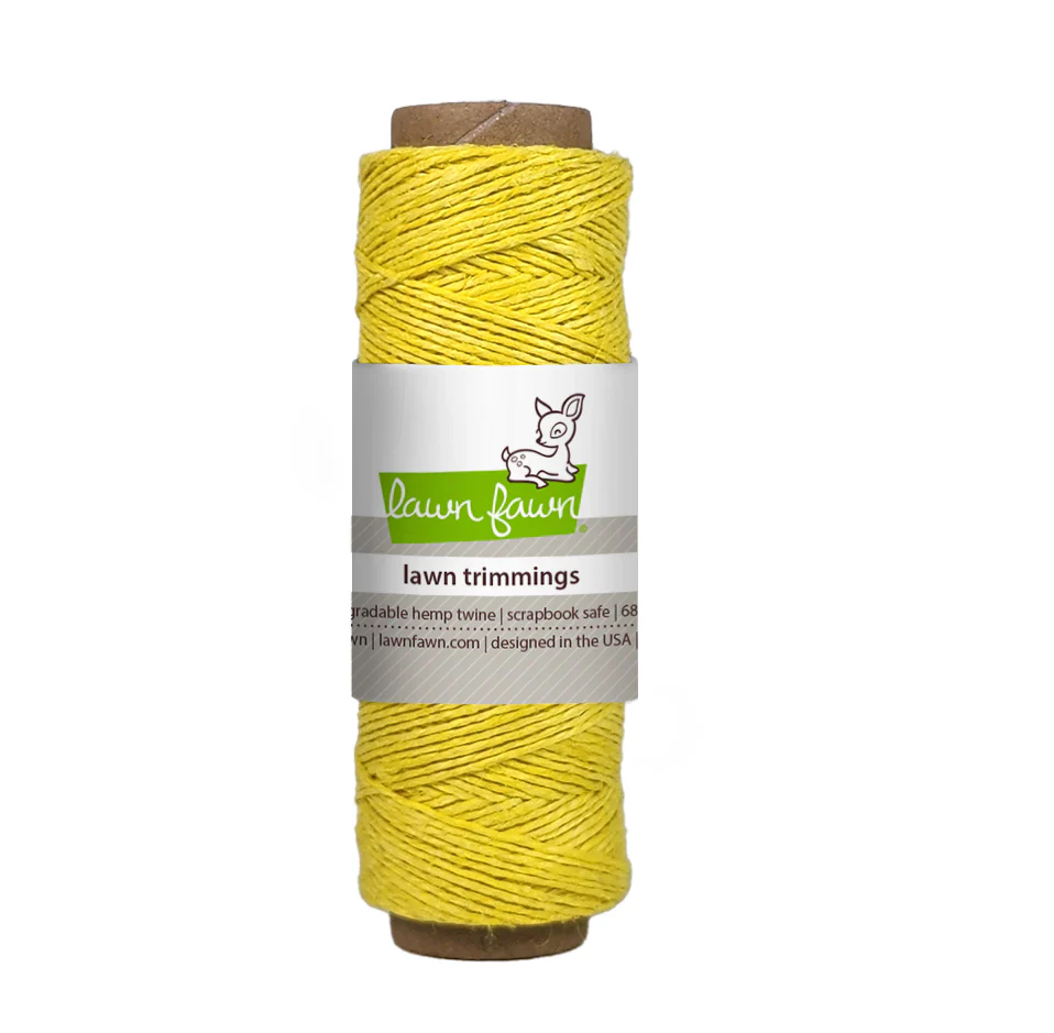 Bild 1 von Lawn trimmings  hemp twine - Hanfschnur yellow