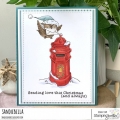 Bild 4 von Gummistempel Stamping Bella Cling Stamp HOLIDAY OWL SENDING A CARD