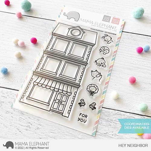 Bild 1 von Mama Elephant - Clear Stamps HEY NEIGHBOR