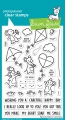 Lawn Fawn Clear Stamps  - whoosh, kites!