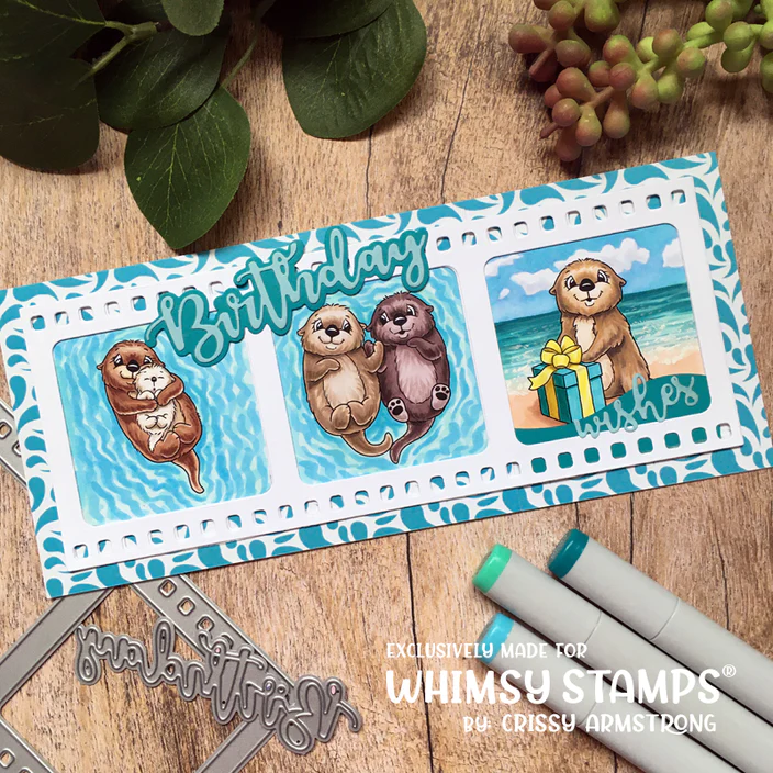Bild 5 von Whimsy Stamps Clear Stamps - Otter Variety