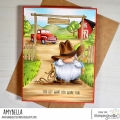 Bild 3 von Gummistempel Stamping Bella Cling Stamp GNOME COWBOY