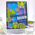 Bild 4 von Whimsy Stamps Clear Stamps  - Cloaked Blokes - Leguan