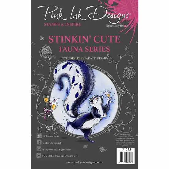 Bild 1 von Pink Ink Designs - Stempel Stinkin' Cute Skunk - Stinktier