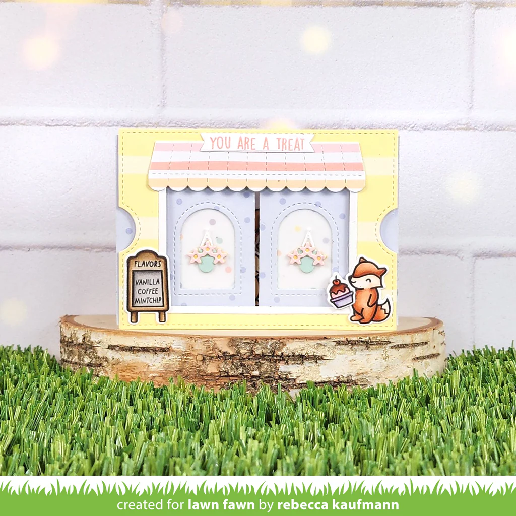 Bild 17 von Lawn Fawn Cuts  - Stanzschablone ta-da! diorama! shop add-on