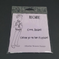 Gummistempel Richie