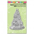 Cling Rubber Stamps - Hill Top Train Rubber Stamp