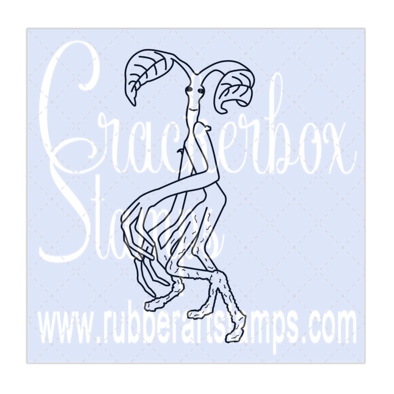 Bild 1 von Crackerbox & Suzy Stamps Cling - Gummistempel Bowtruckle