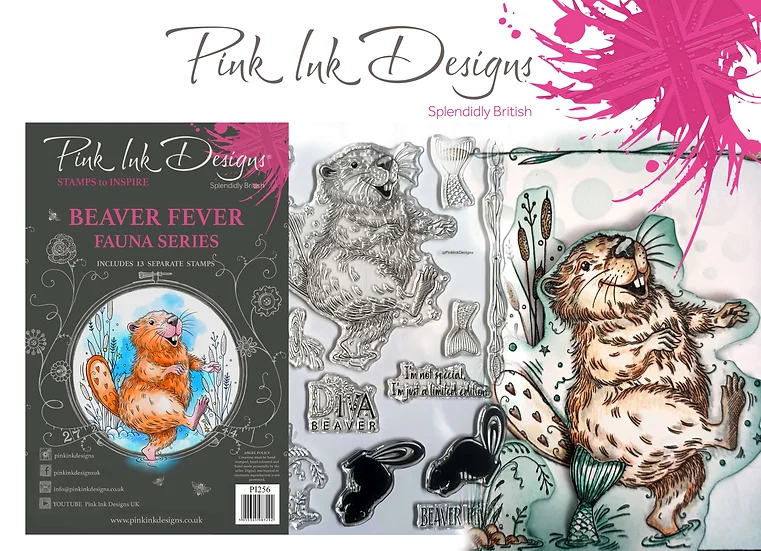 Bild 12 von Pink Ink Designs - Stempel Beaver Fever - Biber