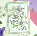 Bild 2 von For the love of...Stamps by Hunkydory - Clear Stamps Luscious Lilies