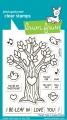 Bild 1 von Lawn Fawn Clear Stamps - heart tree