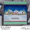 Bild 6 von Gummistempel Stamping Bella Cling Stamp CHRISTMAS VILLAGE BACKDROP