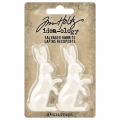 Tim Holtz Idea-Ology Salvaged Rabbits - Hasen