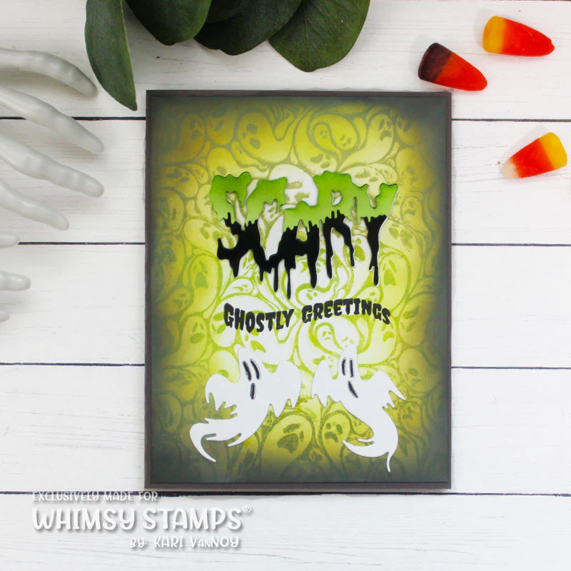 Bild 8 von Whimsy Stamps Die Stanze  - Scary Night Word