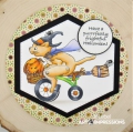 Bild 5 von Art Impressions Clear Stamps with dies Halloween Cat Wheelie