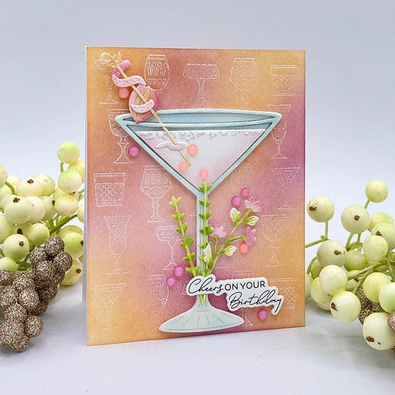 Bild 4 von Spellbinders Olive Martinis Etched Dies  - Stanz-Set