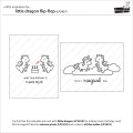 Bild 4 von Lawn Fawn Clear Stamps - little dragon flip-flop