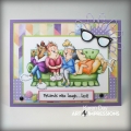 Bild 3 von Art Impressions Clear Stamps Girlfriends Comfy on the Couch Set