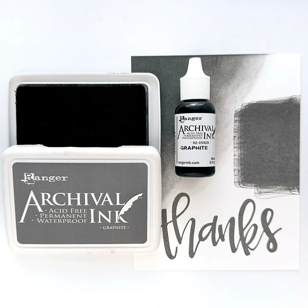 Bild 2 von Archival Ink™ Pads Re-Inker Nachfüllfarbe - Graphite