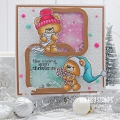 Bild 2 von Whimsy Stamps Clear Stamps - Teddy Bear Christmas Sweets