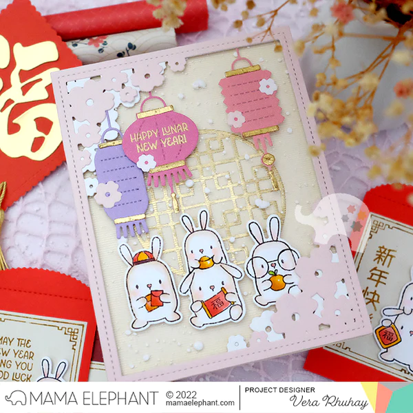 Bild 7 von Mama Elephant - Clear Stamps LUNAR BUNNIES