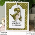 Bild 4 von Gummistempel Stamping Bella Cling Stamp ODDBALL SOLO DINO