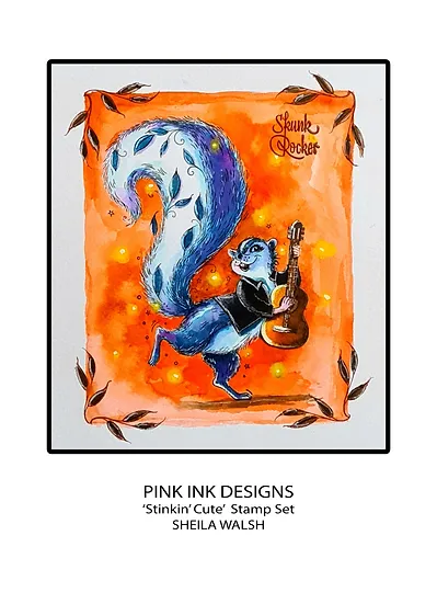 Bild 3 von Pink Ink Designs - Stempel Stinkin' Cute Skunk - Stinktier