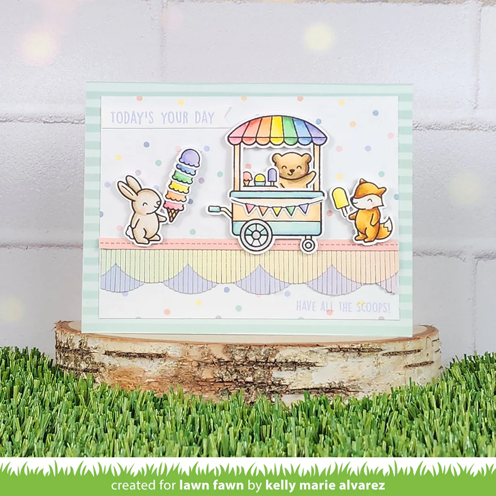 Bild 5 von Lawn Fawn Clear Stamps  - treat cart