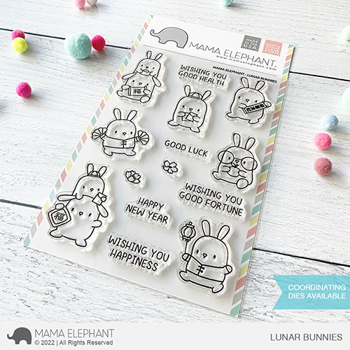 Bild 1 von Mama Elephant - Clear Stamps LUNAR BUNNIES