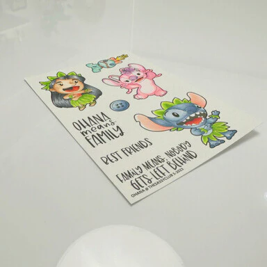 The Sassy Club Clear Stamps - Ohana